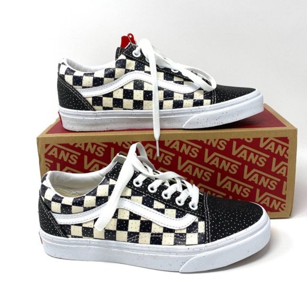 💖MEGA SALE💖VANS Old Skool Confetti Polka Dots   Glitter Skate  Women VN0A4U3B2 - Picture 5 of 11